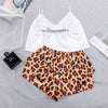 Pyjama Crop Top Imprimé Leopard "Jungle"