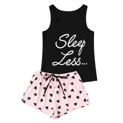 Pyjama Imprimé "Sleep Less"