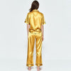 Pyjama Chemise Jaune Or 'Goldy'