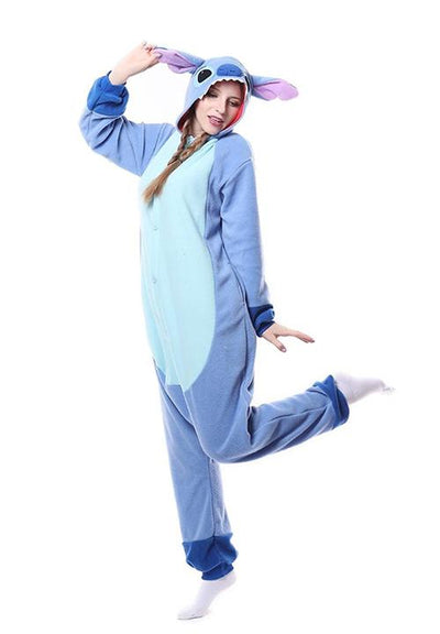 Combinaison pyjama stitch bleu - Pyjama Combinaison